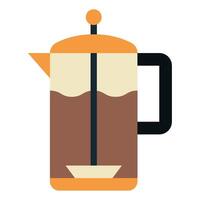 French Press icon for web, app, infographic, etc vector