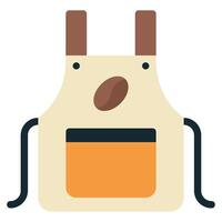Barista Apron icon for web, app, infographic, etc vector