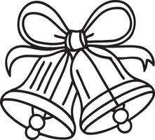 Golden Bell Simplicity line art icon vector