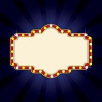 Cinema background with sparking color vector