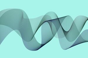 Trendy gradient waves background. Abstract background. Banner template. illustration vector