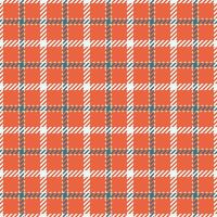 Tile tartan plaid textile, performance fabric seamless texture. Detailed pattern check background in white and red colors. vector