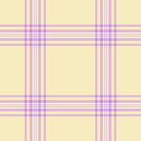 Warm check background tartan, fashionable fabric texture. Folk seamless textile plaid pattern in light and beige colors. vector