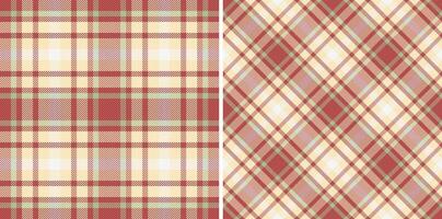 Fabric texture textile of pattern plaid with a background seamless tartan check. Set in wedding colors. Holiday fashion trends for a festive look. vector