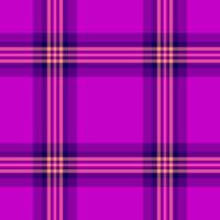 Texture plaid of background seamless check with a pattern fabric textile tartan. vector