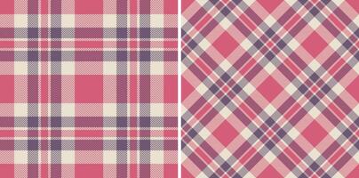 Fabric textile texture of tartan pattern with a check background plaid seamless. Set in coffee colors for latest trends in modern everyday fashion prints. vector