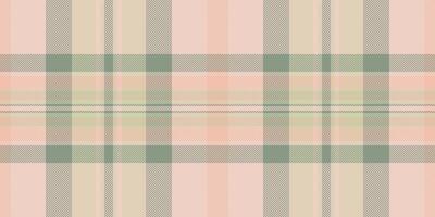 Stage seamless fabric pattern, dining room textile texture . Rough tartan background check plaid in light and pastel colors. vector