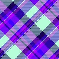Ragged plaid tartan, american pattern textile texture. Many seamless check fabric background in bright and light colors. vector