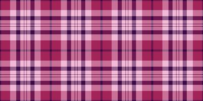 Jersey pattern check seamless, basic texture background fabric. Rug plaid textile tartan in pink and light colors. vector