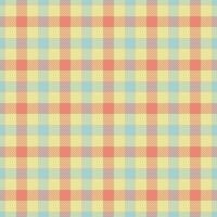 Packaging tartan background plaid, sparse pattern seamless textile. Costume check fabric texture in yellow and light colors. vector