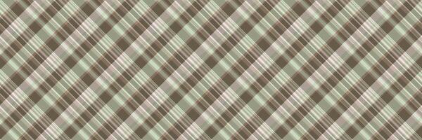 String fabric pattern texture, minimalist check plaid tartan. Sheet seamless textile background in pastel and white colors. vector