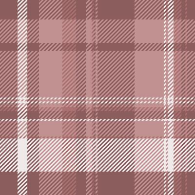 Daisy plaid tartan check, outline fabric textile . Beautiful texture pattern background seamless in red and rosy brown colors.
