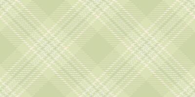 Wear tartan seamless background, back pattern check. Table cloth texture fabric textile plaid in light and antique white colors. vector