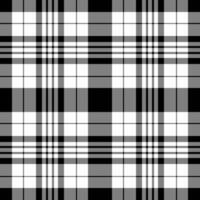 Styling textile plaid , masculine pattern tartan fabric. Empty texture seamless background check in gray and white colors. vector