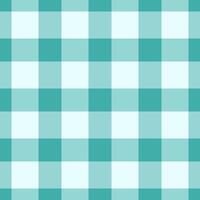 Content seamless textile, picture pattern background check. Cover fabric tartan plaid texture in teal and soft teal colors. vector
