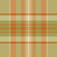 Mat tartan pattern, conceptual plaid texture background. Harmony check textile fabric seamless in yellow and amber colors. vector