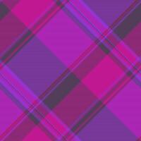 Harmony fabric texture, rectangle plaid tartan check. Celebrate background pattern seamless textile in violet and pastel colors. vector