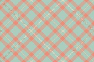Finish background texture, new pattern textile seamless. Merry tartan fabric plaid check in light and red colors. vector