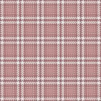 Ireland check seamless texture, nice tartan plaid. Pillow pattern background fabric textile in red and white colors. vector