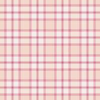 Fancy tartan plaid fabric, warmth pattern check . Chinese new year background textile seamless texture in light and red colors. vector