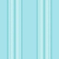Chic stripe background, oriental fabric seamless vertical. Many texture lines textile pattern in light and cyan colors. vector