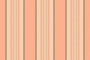 Post fabric seamless, strip texture lines stripe. Easter textile vertical pattern background in orange and blanched almond colors. vector