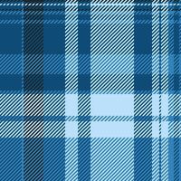 Scottish plaid tartan, geometry fabric texture textile. Cool background check pattern seamless in cyan and light colors. vector