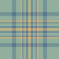 Plaid check pattern. Seamless fabric texture. Tartan textile print. vector