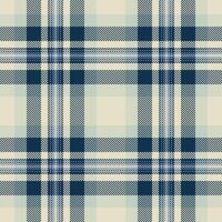 Checking fabric seamless, scarf background check plaid. Mosaic texture pattern textile tartan in light and cyan colors. vector