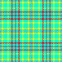 Collage textile pattern background, pretty texture fabric seamless. Premium plaid tartan check in bright and cyan colors. vector