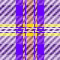 Textured pattern texture check, fall tartan textile . Gift card background plaid fabric seamless in snow and bright colors. vector