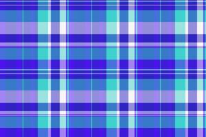 Single tartan plaid background, irish pattern seamless. Square textile fabric check texture in indigo and blue colors. vector