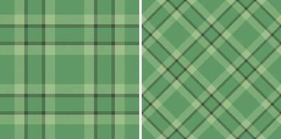 Background pattern check of textile tartan with a texture seamless fabric plaid. Set in popular colors. Neutral color palette. vector