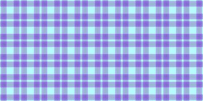 Everyday fabric pattern, purchase check background textile. Strip seamless plaid texture tartan in indigo and light colors. vector