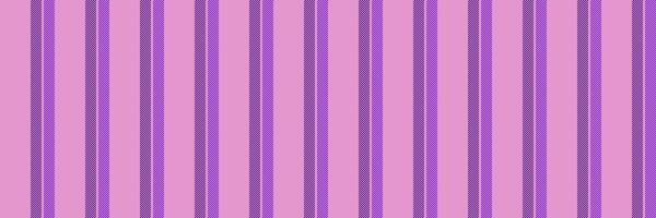 Cross fabric pattern stripe, scrapbook lines textile. Idea seamless vertical texture background in pink and violet colors. vector