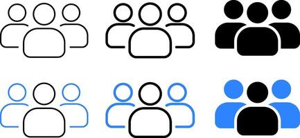 team of employees icon set. process of finding and hiring new employees. leadership diagram employee network symbol vector