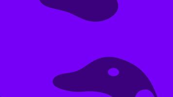 roxa abstrato formas em uma Sombrio roxa fundo. adequado para moderno desenhos, fundos, e artístico projetos. ótimo para digital arte. 4k animação video