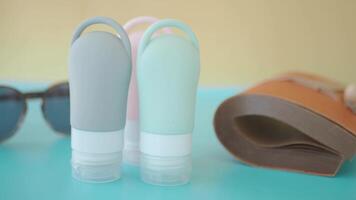 Travelsized silicone toiletries with a modern design that is functional and stylish video