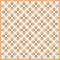 creative orange rhombus pattern for creative bussiness card background vector