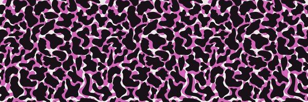 Pink leopard print seamless pattern. Wild Animals pattern for background, banner, wallpaper, wrapping paper and fashion print design. vector