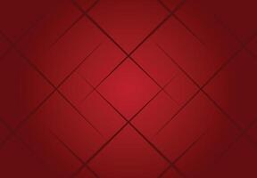 Red background with torn lines vector