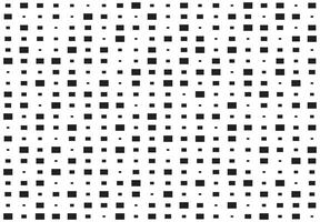 Squares of various sizes scattered and occupying their places vector