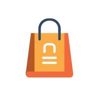 shopping bag icon illustration vector