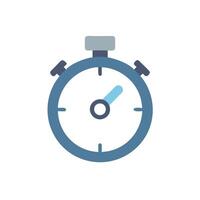 a stopwatch icon on a white background vector