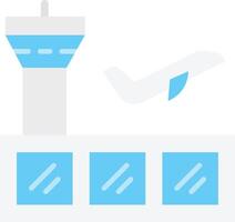 Airport icon image. Suitable for mobile apps, web apps and print media. vector
