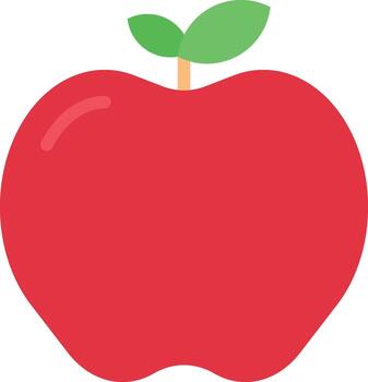 Apple icon image. Suitable for mobile apps, web apps and print media. vector