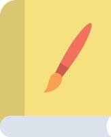 Art Book icon image. Suitable for mobile apps, web apps and print media. vector