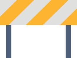 Barrier icon image. Suitable for mobile apps, web apps and print media. vector