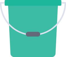 Bucket icon image. Suitable for mobile apps, web apps and print media. vector