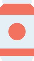 Can icon image. Suitable for mobile apps, web apps and print media. vector